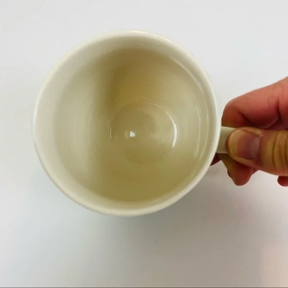 Anthropologie Homegrown Monogram Floral C Mug - Picture 6 of 6